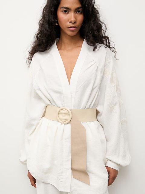 Answear.LAB marynarka damska z wiskozą - zdjęcie produktu nr 1