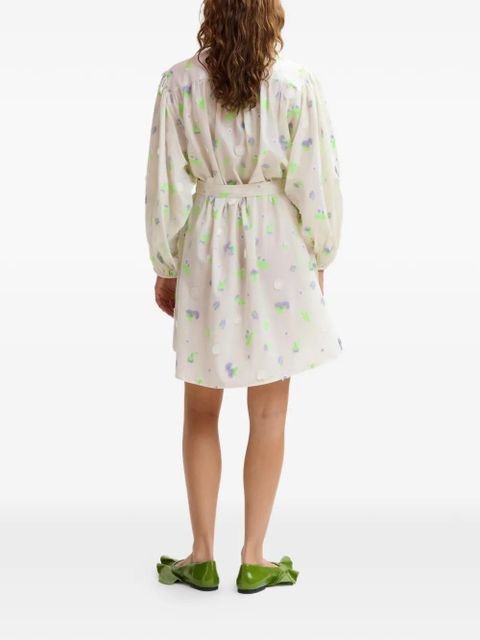 Essentiel Antwerp floral-pattern mini dress - Neutrals