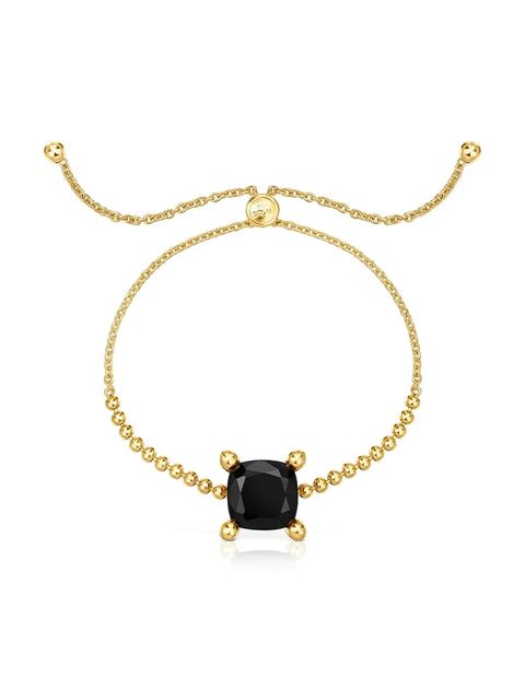 Tous bransoletka ze srebra pokrytego złotem Color Black 1004235300 - zdjęcie produktu nr 1