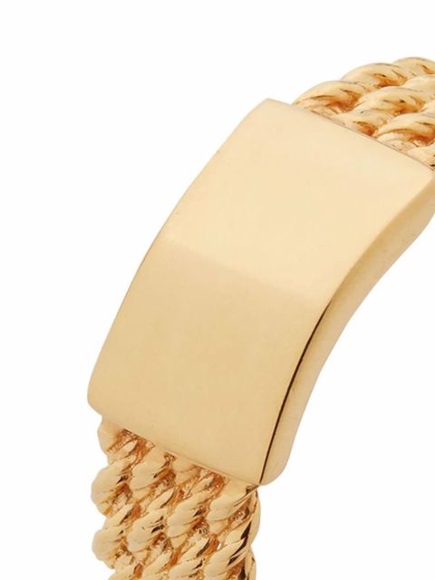 Monica Vinader Corda rope-effect ring - Gold