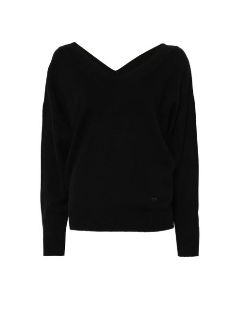 TOM FORD V-neck sweater - Black - zdjęcie produktu nr 1