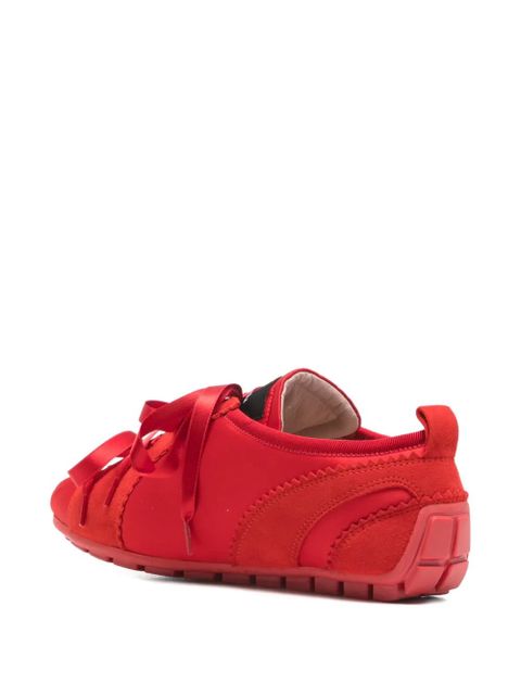 Simone Rocha ribbon sneakers - Red