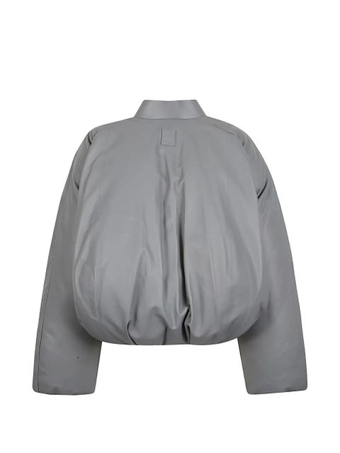 LOEWE leather puffer jacket - Grey - zdjęcie produktu nr 2