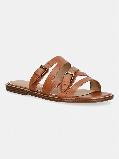 Guess klapki damskie skórzane GRAYDEN - zdjęcie produktu nr 2