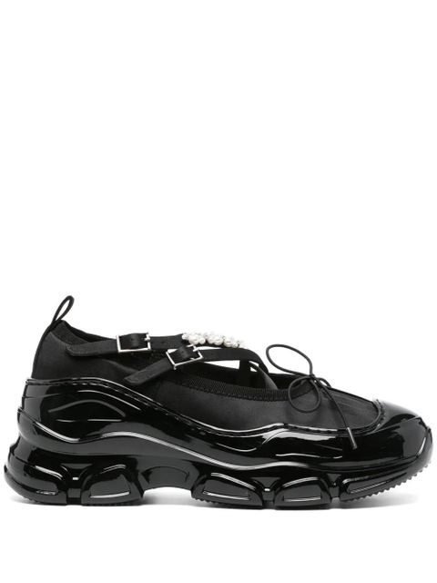 Simone Rocha Beaded Tracker sneakers - Black - zdjęcie produktu nr 1