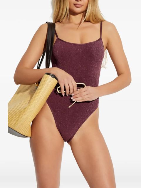 Bond-eye Low Palace swimsuit - Purple