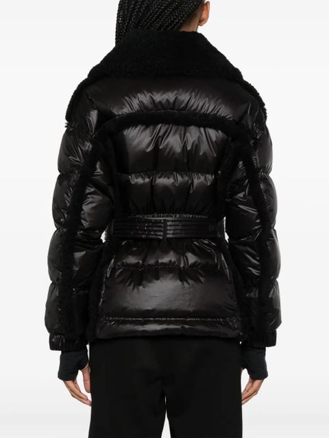 Moncler Grenoble Biollay belted ski jacket - Black