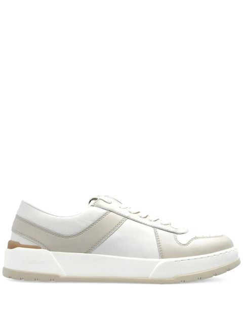Max Mara Chillblock leather sneakers - White - zdjęcie produktu nr 1