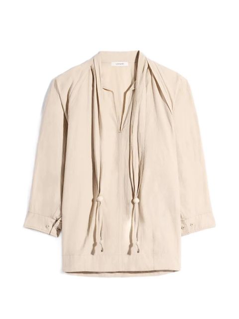 LEMAIRE scarf blouse - Neutrals - zdjęcie produktu nr 1