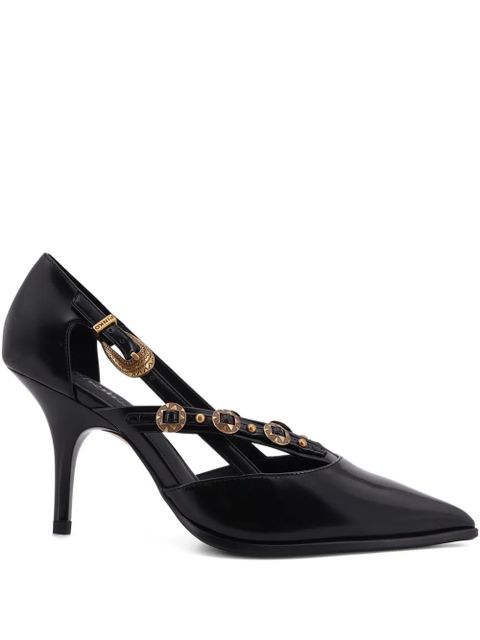 PINKO Lady 02 buckle-strap heeled pumps - Black - zdjęcie produktu nr 1