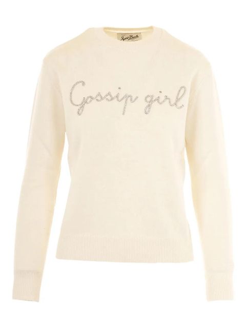 MC2 Saint Barth crew-neck long-sleeve sweater - Neutrals - zdjęcie produktu nr 1