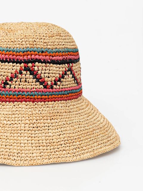 Answear.LAB kapelusz Handmade kolor beżowy