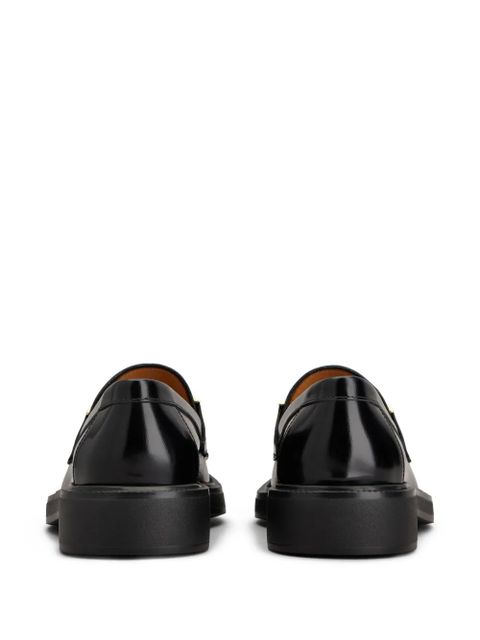 Tod's leather loafers - Black