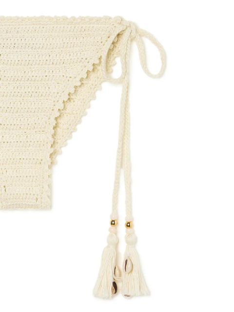 Alanui Sea Nomad tassel bikini - Neutrals