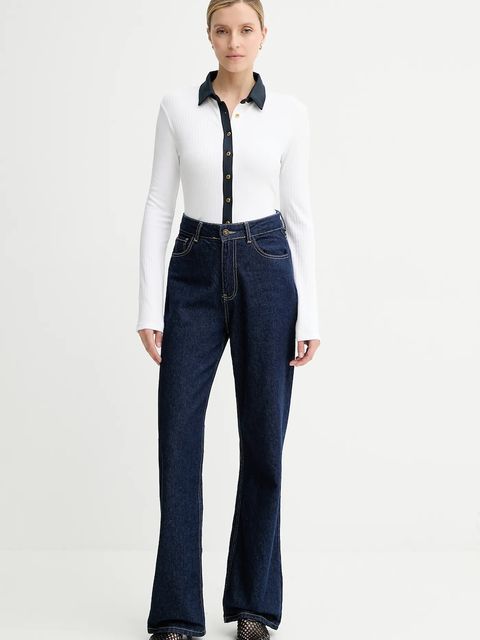 Rag & Bone longsleeve kolor biały RE0C25FP3LW