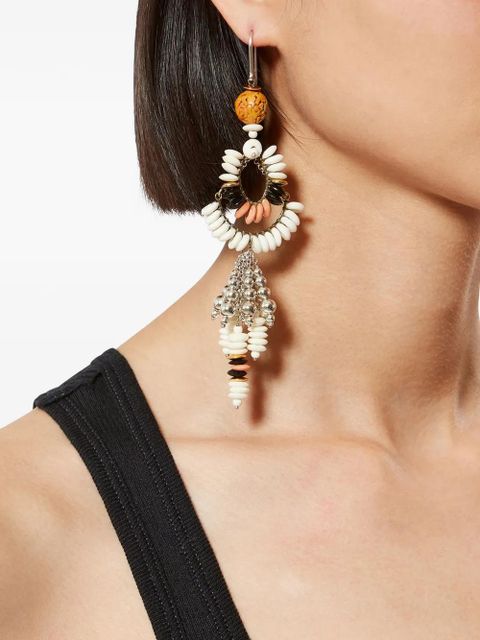 ISABEL MARANT Lyna asymmetrical pendant earrings - Silver - zdjęcie produktu nr 2