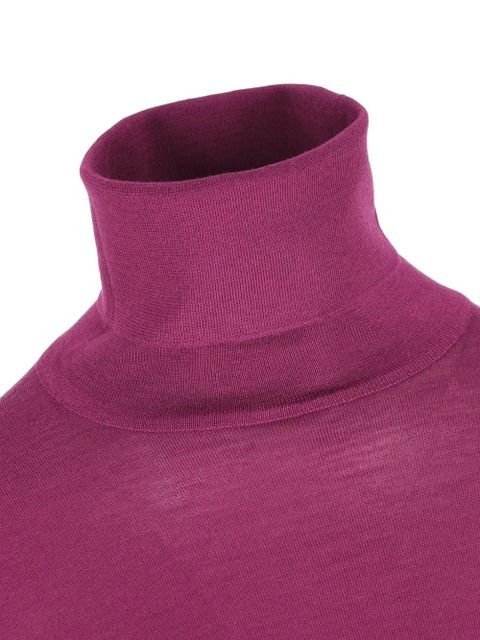Saint Laurent turtleneck sweater - Purple
