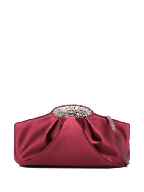 Giuseppe Zanotti crystal-embellished clutch bag - Pink - zdjęcie produktu nr 1