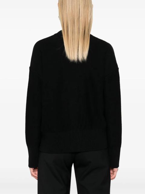 MM6 Maison Margiela cut-out detailed cardigan - Black