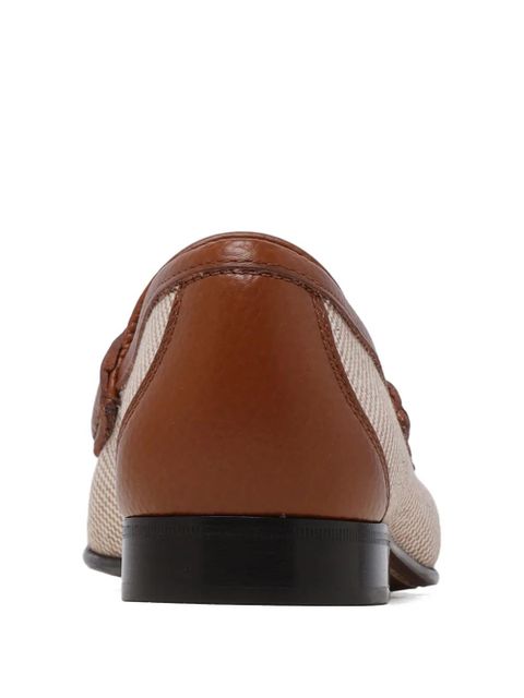 Valentino Garavani logo loafers - Neutrals