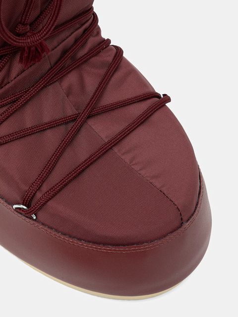 Moon Boot śniegowce MB ICON NYLON kolor bordowy 80D1400440 D013