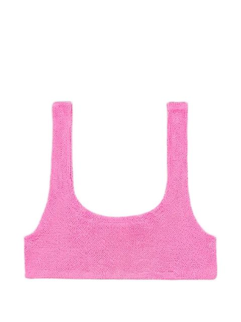 MC2 Saint Barth crinkled bikini top - Pink - zdjęcie produktu nr 1