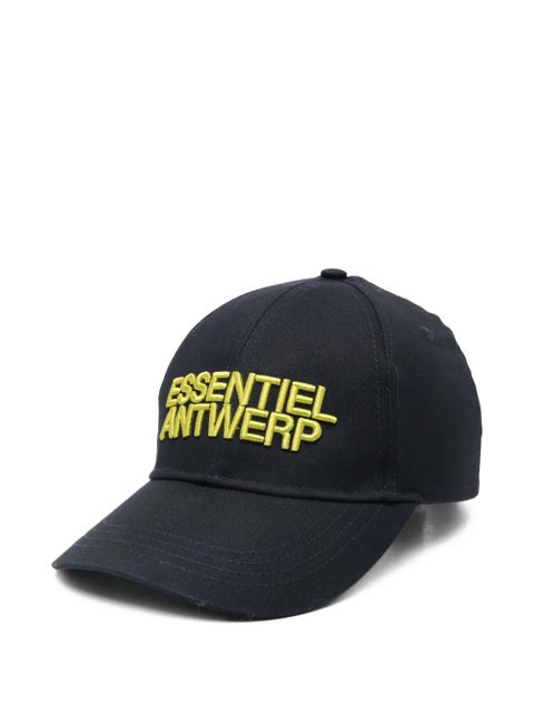 Essentiel Antwerp logo-embroidered baseball cap - Blue - zdjęcie produktu nr 1