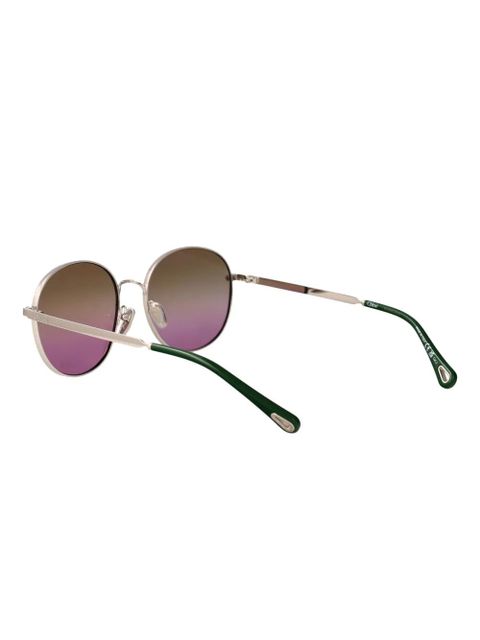 Chloé Eyewear round-frame sunglasses - Silver