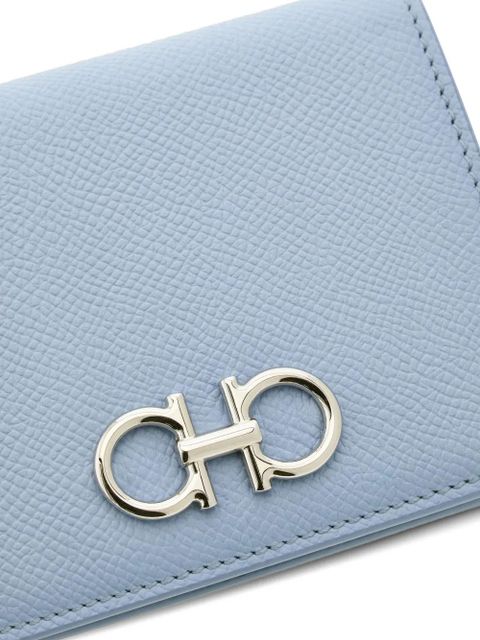 Ferragamo buckle-detail wallet - Blue
