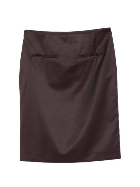 OUR LEGACY Siren front-split skirt - Purple - zdjęcie produktu nr 2