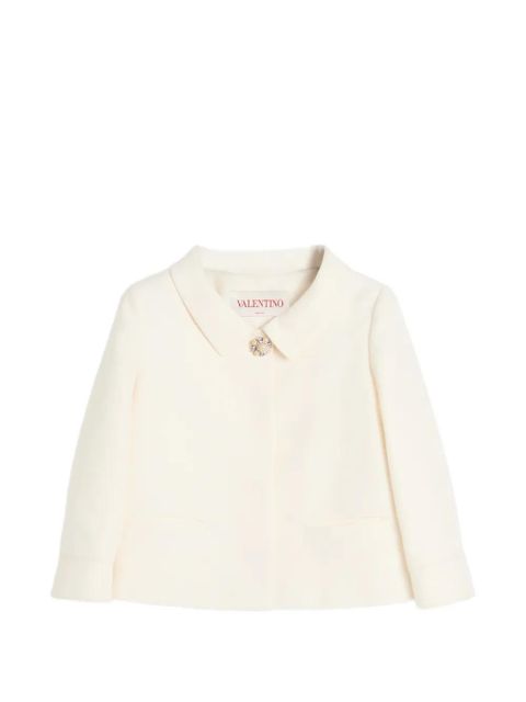 Valentino Garavani crepe couture jacket - Neutrals - zdjęcie produktu nr 1