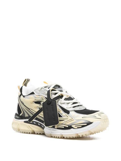 Off-White Lace-up rubber trainers - Neutrals - zdjęcie produktu nr 2
