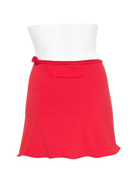 La Reveche floral-appliqué pareo - Red - zdjęcie produktu nr 2