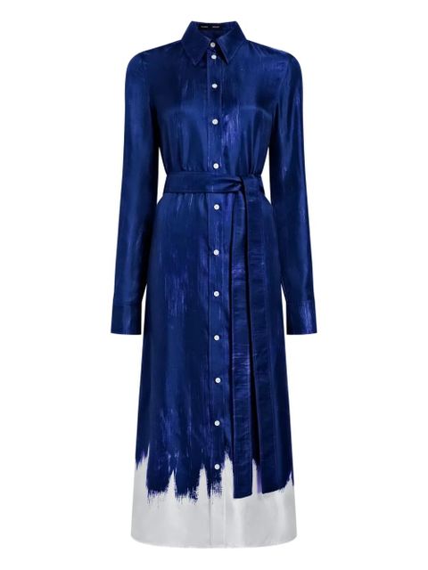 Proenza Schouler Amaya silk dress - Blue - zdjęcie produktu nr 1