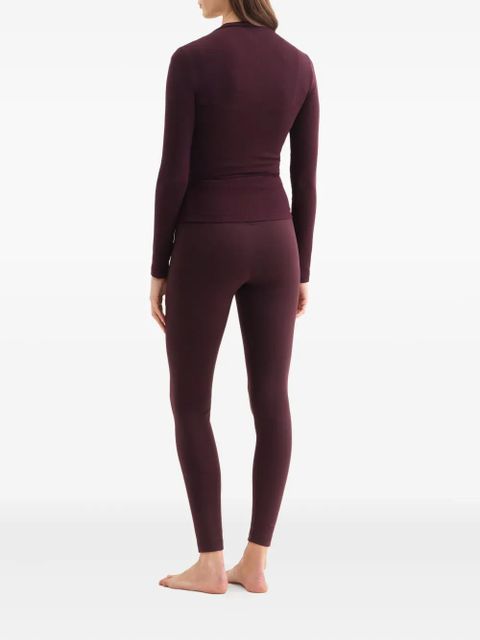 ERES Charlotte wrap top - Brown