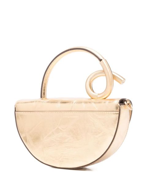 Cult Gaia Azariah Nano half moon crossbody - Gold