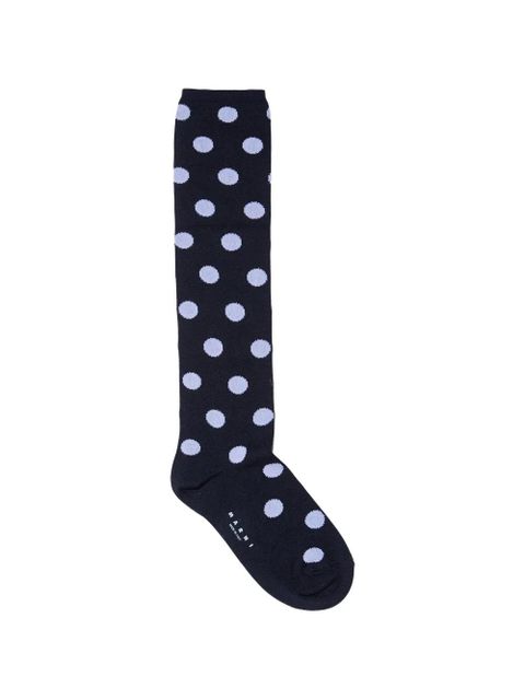 Marni polka-dot socks - Black - zdjęcie produktu nr 1