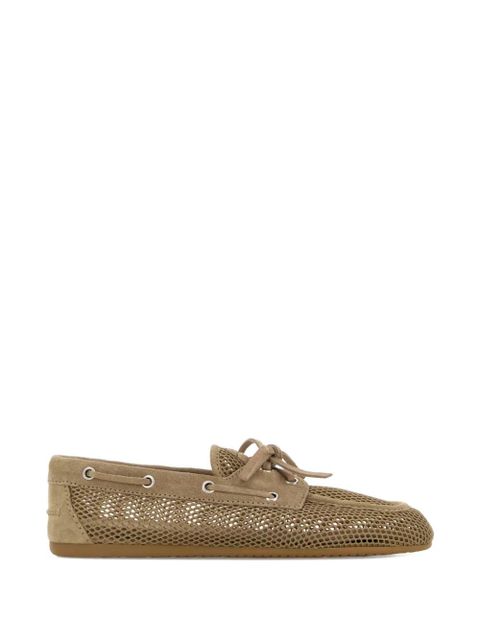 Miu Miu mesh boat shoes - Neutrals - zdjęcie produktu nr 1