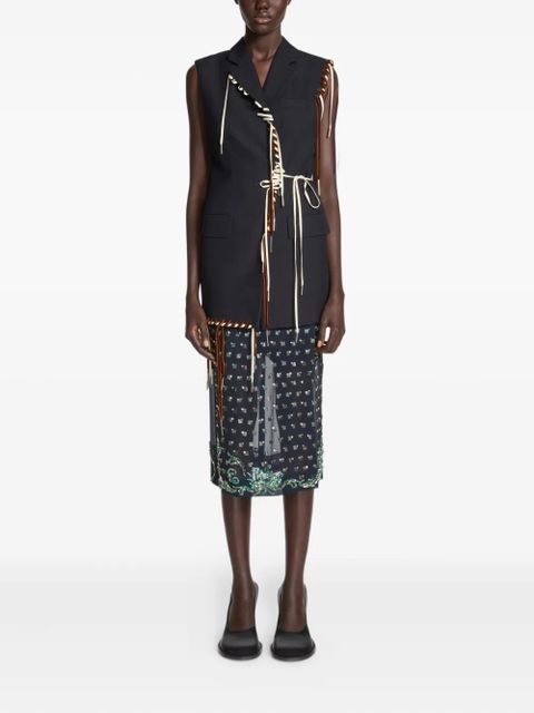 DRIES VAN NOTEN 60mm leather pumps - Black