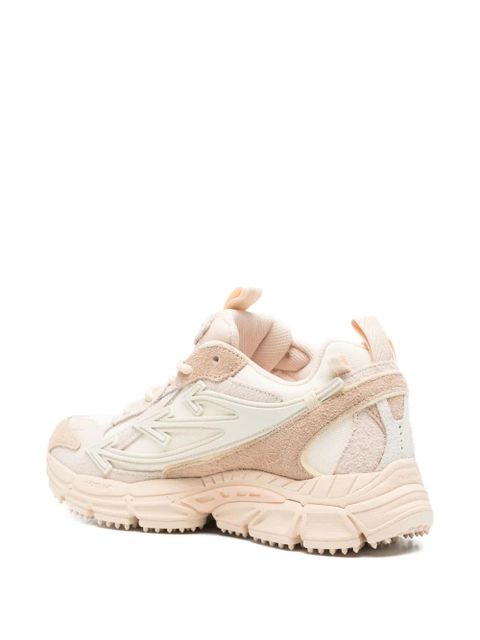 Off-White suede-panelled sneakers - Neutrals
