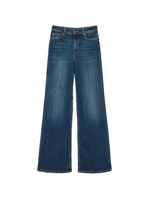TWINSET five-pocket wide-leg jeans - Blue - zdjęcie produktu nr 1