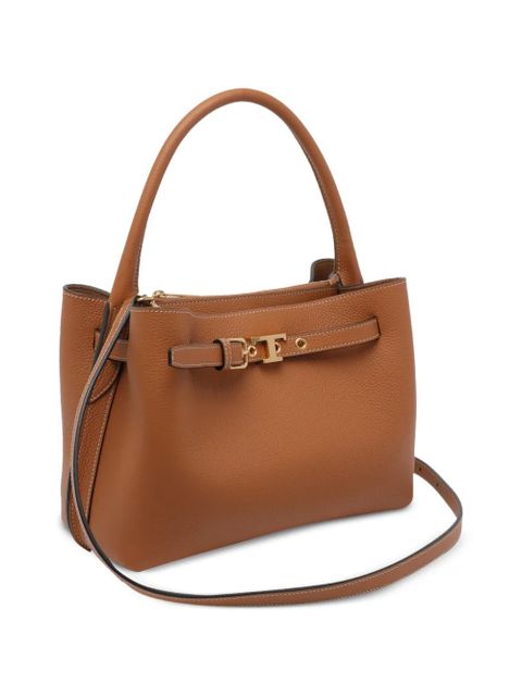 Tod's mini leather tote bag - Brown