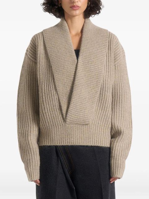 Manière De Voir Azra sweater - Neutrals
