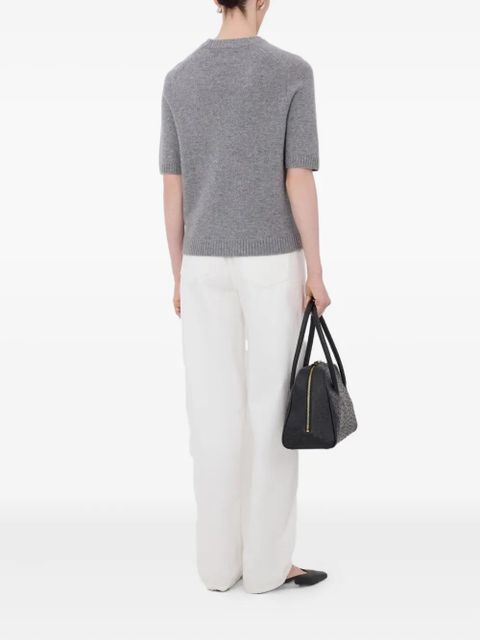 LouLou de Saison Dara elbow-length sleeve sweater - Grey - zdjęcie produktu nr 2