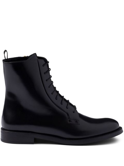 Prada leather boots - Black - zdjęcie produktu nr 1
