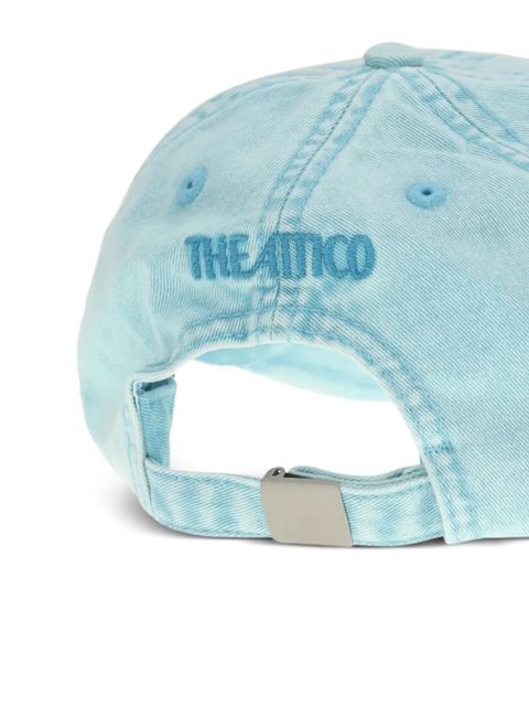 The Attico embroidered logo cap - Blue