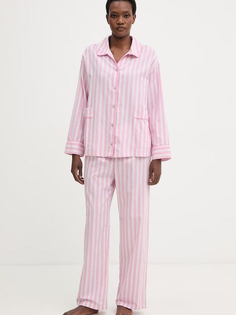 United Colors of Benetton piżama dwuczęściowa damska bawełniana - zdjęcie produktu nr 2