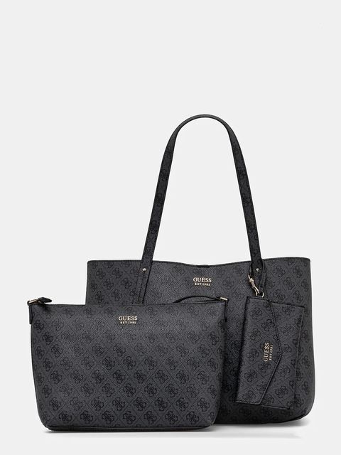 Guess torebka BRENTON kolor szary HWLG96 48230 - zdjęcie produktu nr 1