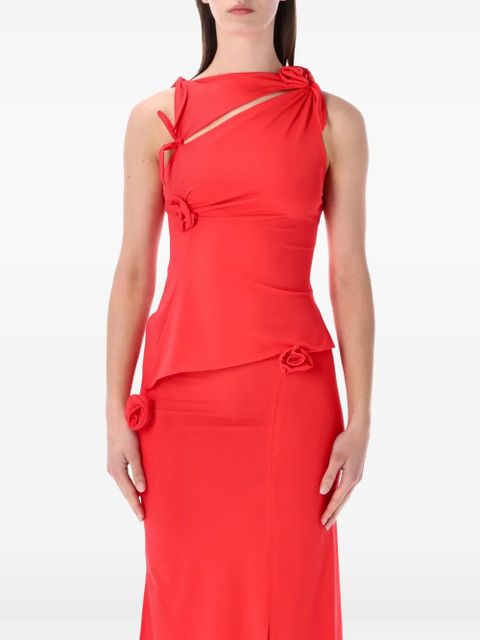 Coperni Flower top - Red - zdjęcie produktu nr 1