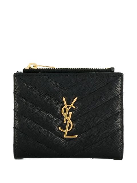 Saint Laurent Cassandre cardholder - Black - zdjęcie produktu nr 1